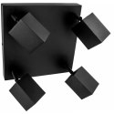 Oprawa natynkowa OSCAR 4xGU10 czarna z czarnym przegubem_2