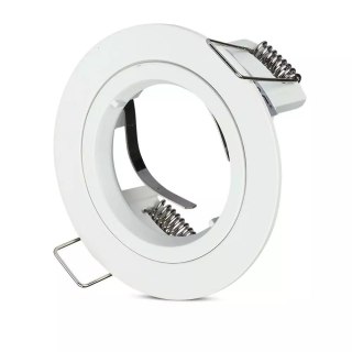 Oczko V-TAC aluminiowe odlew GU10 okrągłe białe VT-774-WH