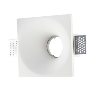 Oczko V-TAC gips GU10 wpuszczane okrągłe 132x132 białe VT-772