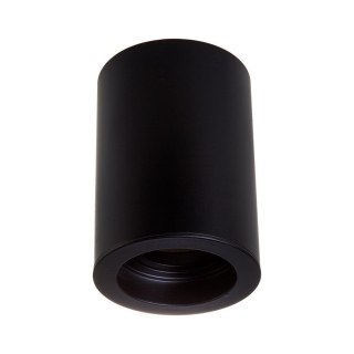 Oprawa V-TAC aluminiowa GU10 okrągła natynkowa tuba czarna 142x100 VT-796-B
