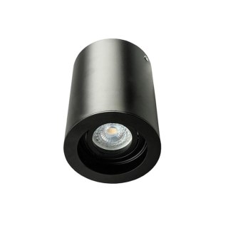 Oprawa V-TAC aluminiowa GU10 okrągła natynkowa tuba czarna 142x100 VT-796-B