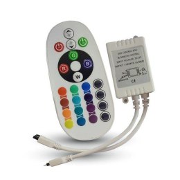 Sterownik Taśm LED RGB 72W Podczerwień 24 Przyciski V-TAC VT-2472