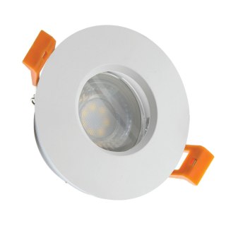 FIALE IV GU10 Oczko GU10 250V IP65 FI83x51mm biały okrągła