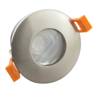 FIALE IV GU10 Oczko GU10 250V IP65 FI84x52mm srebrny okrągła