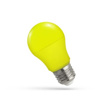 LED GLS E-27 230V 4.9W ŻÓŁTY SPECTRUM