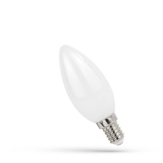LED ŚWIECOWA E-14 230V 1W COG NW MILKY SPECTRUM
