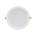 DURE 3 DOWNLIGHT 24W NW 230V 110st IP54 IK06 220x34 BIAŁY okrągła zasilacz zintegrowany