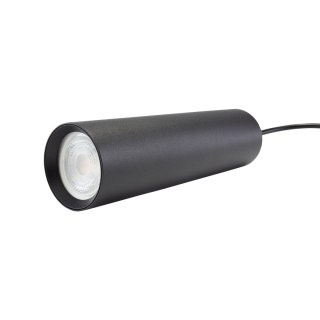 MADARA MINI II GU10 ZWIS BAZA 230V IP20 fi55*200 mm czarny kabel 1m