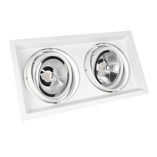 MDD MAXI DUE GU10 X 2 AR111 250V IP20 186x336x43mm biały