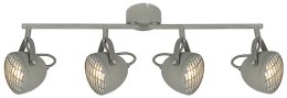 Lampa sufitowa PENT 4xGU10 szary beton Candellux 94-68071