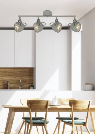 Lampa sufitowa PENT 4xGU10 szary beton