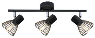 Lampa sufitowa FLY czarna 2x40W