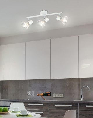 Lampa sufitowa FLY biały/chrom
