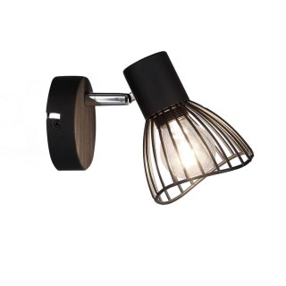 Kinkiet ścienny FLY czarny 1x40W E14 Candellux 91-61881