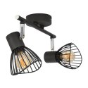 Lampa ścienna FLY czarna 2x40W E14 Candellux 92-61898_3