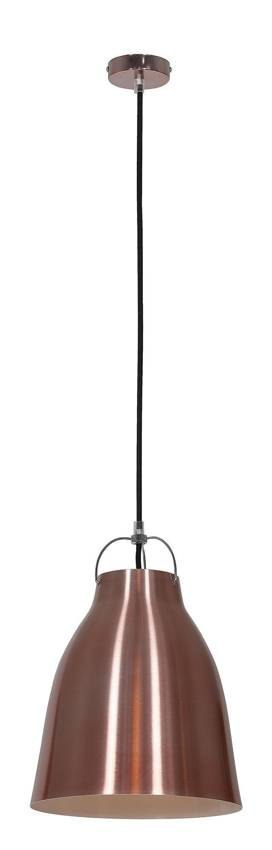 Lampa sufitowa wisząca PENSILVANIA miedzia 1xE27