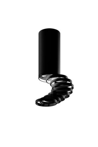 Lampa sufitowa TUBA biała z pierścieniem 2282732