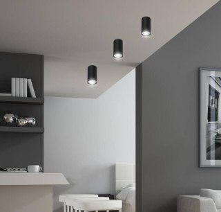 Lampa sufitowa TUBA czarna 2284392
