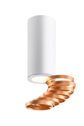 Lampa sufitowa TUBA złoty/biały 2276076