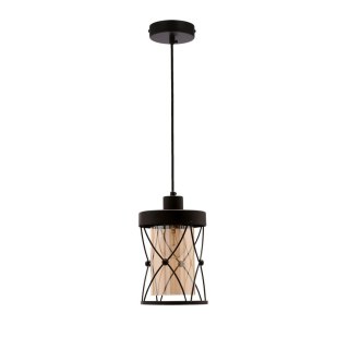Lampa wisząca AGAR czarna 1xE27