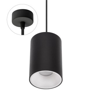 CHLOE ELEMENTO zwieszana GU10 250V IP20 FI95x138mm czarny okrągła baza okrągła
