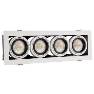 MODERN DAY MINI GU10 X 4 GU10 250V IP20 100x316x77mm biały, ŚRODEK czarny