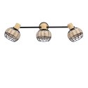 Lampa sufitowa TAJGA czarny/drewno 3xE14 Candellux 93-12227_7