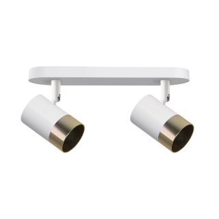 Lampa sufitowa TOBI biało-złota