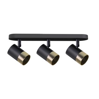 Lampa sufitowa TOBI czarno-złota