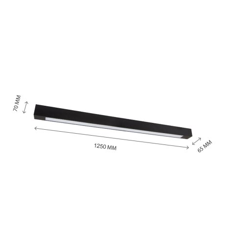ALLDAY LED TUBE 1200 250V 1250X65X70MM CZARNY_2