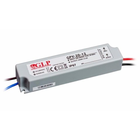 Zasilacz GLP 12VDC 24W GPV-20-12 IP67