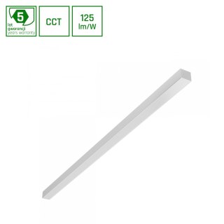 ALLDAY BASIC 40W CCT 230V IP20 1203x42x37mm BIAŁY 5 LAT GW.
