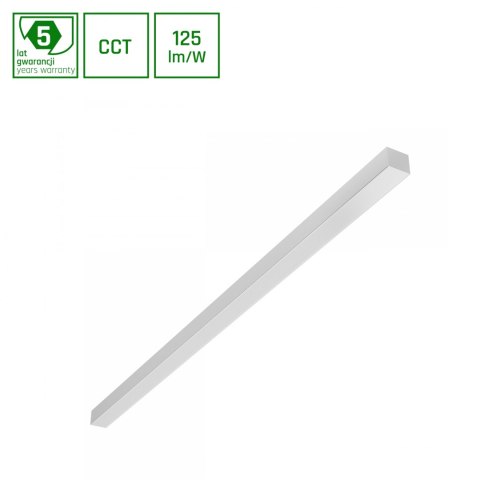 ALLDAY BASIC 40W CCT 230V IP20 1203x42x37mm BIAŁY 5 LAT GW.