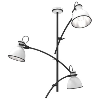 Lampa sufitowa ZUMBA regulowana 3x60W