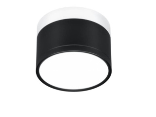 Lampa sufitowa TUBA czarno-biała LED 9W 4000K 2273716