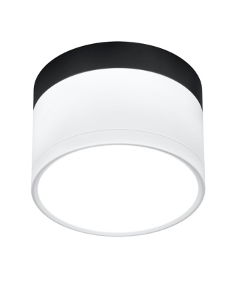 Lampa sufitowa TUBA czarno-biała LED 9W 4000K 2273631