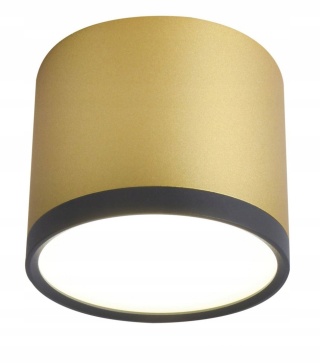 Lampa ufitowa TUBA złota LED 9W 2275956
