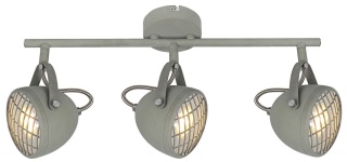 Lampa sufitowa PENT 3xGU10 szary beton