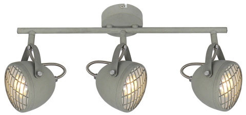 Lampa sufitowa PENT 3xGU10 szary beton Candellux 93-68064