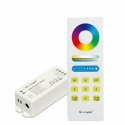 Kontroler LED RGB RF 15A 180W 12VDC/24VDC odbiornik + pilot dotykowy biały 2,4ghz Wireless fut043a_2