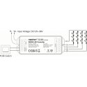 Kontroler LED Strefowy RGBW 20A 240W 12V RF 2,4GHz MI-Light _1