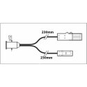 Włącznik wpuszczany dotykowy ON/OFF 12V 30W fi12 z mini switch ściemniacz _2