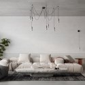 Lampa wisząca NESO 5xE27 beton-czarna_7