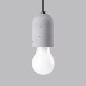 Lampa wisząca NESO 1xE27 beton-czarna_4