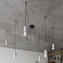 Lampa wisząca NESO 1xE27 beton-czarna_5