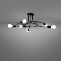 Lampa sufitowa LEVAR 6xE27 czarna_2