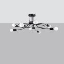 Lampa sufitowa LEVAR 8xE27 czarna_1