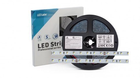 Taśma LED 64 SMD 2835 6,5W 24V 3000K 820lm CRI80 IP20 5m - GW 3LATA