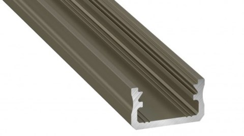 Profil aluminiowy LED typ A inox anodowany 1 m