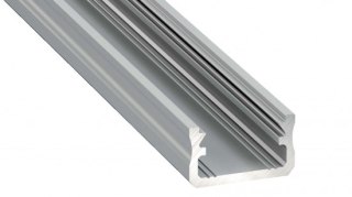 Profil aluminiowy LED typ A srebrny anodowany 1 m